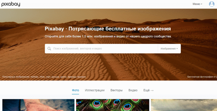 Обзор Pixbay