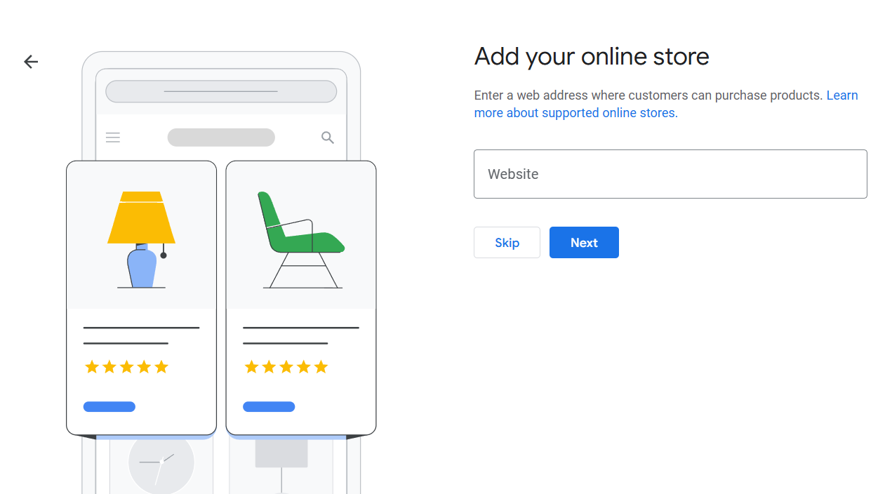 Вкажіть місцеперебування або зону обслуговування для створення Google Business Profile