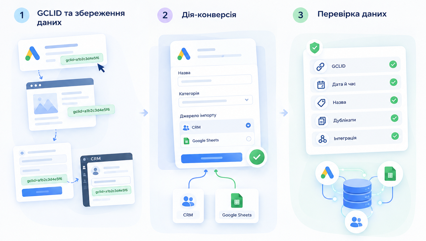 Як налаштувати Offline Conversions в Google Ads