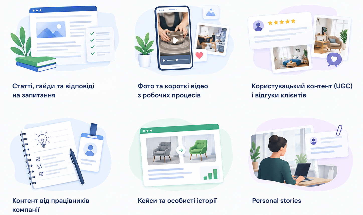 Які формати контенту підходять для бізнесу